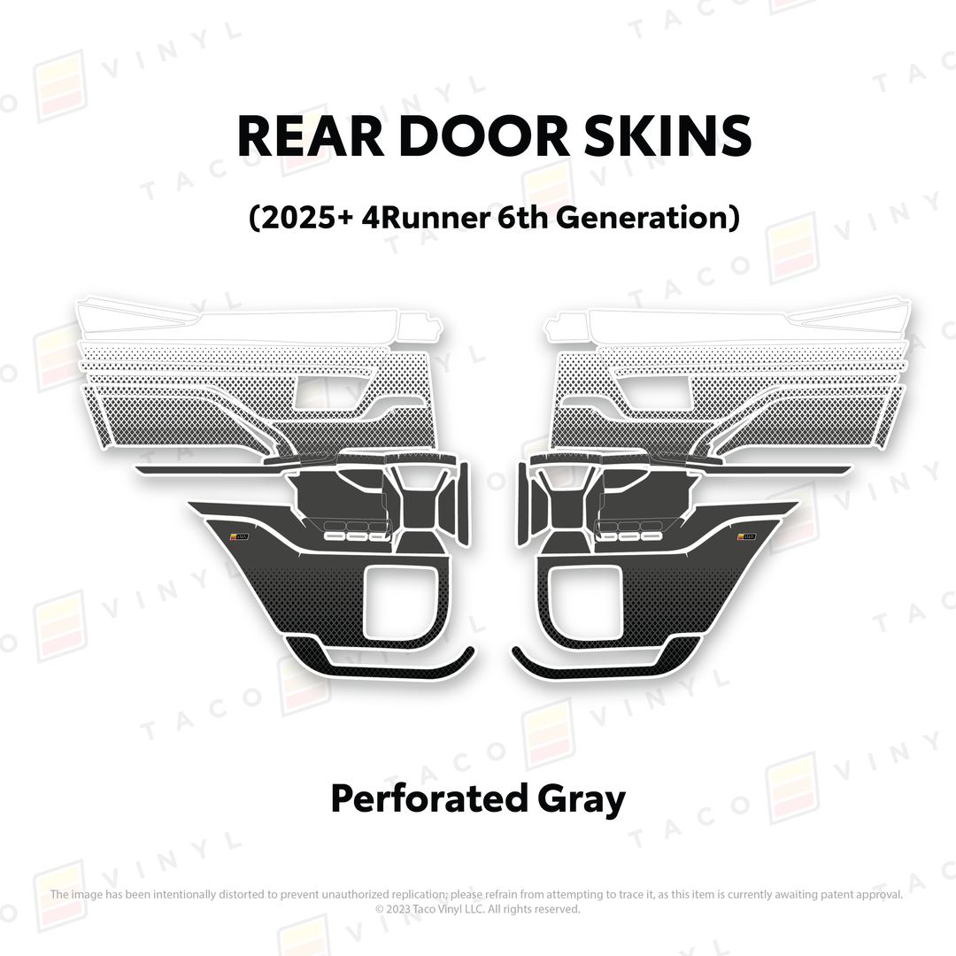 2025+ 4Runner Door Skins