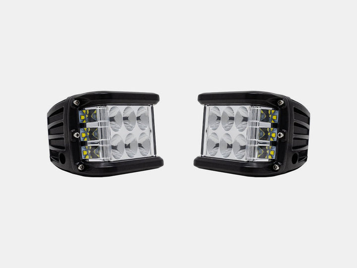 Low Profile Ditch Light Brackets Kit For 2016-2023 Toyota Tacoma