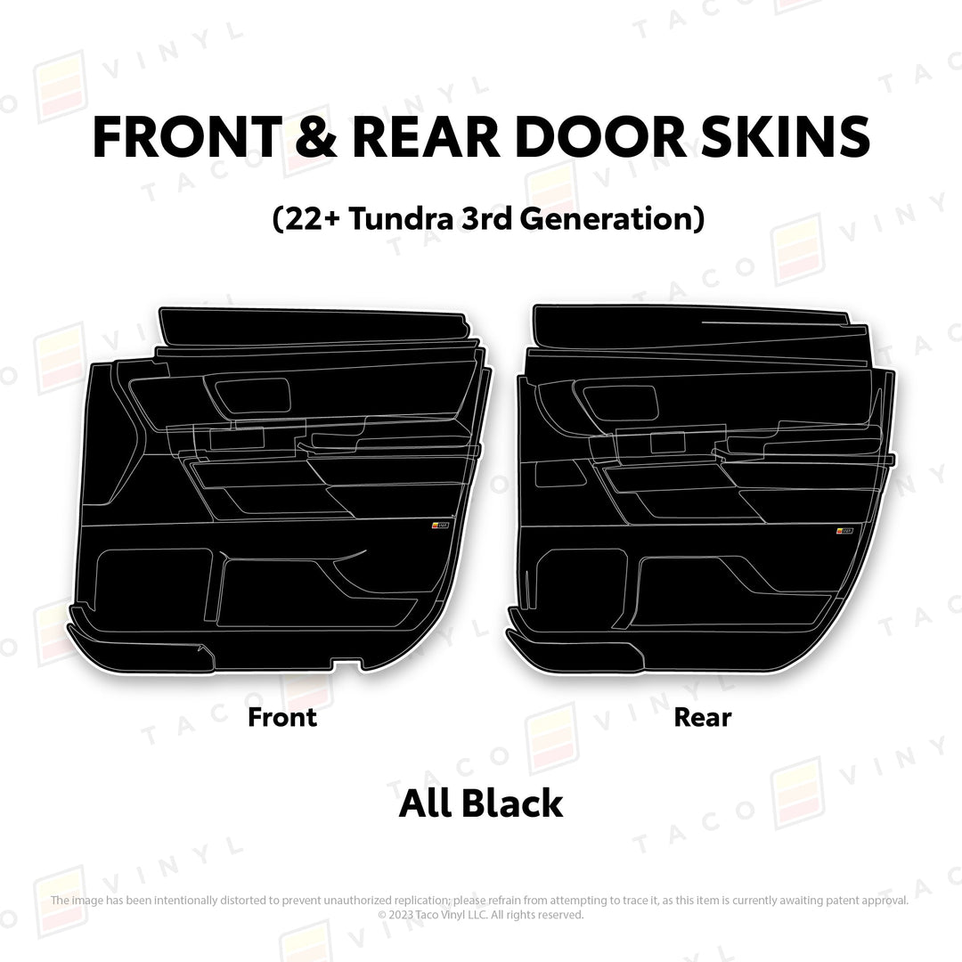 2022+ Tundra Door Skins