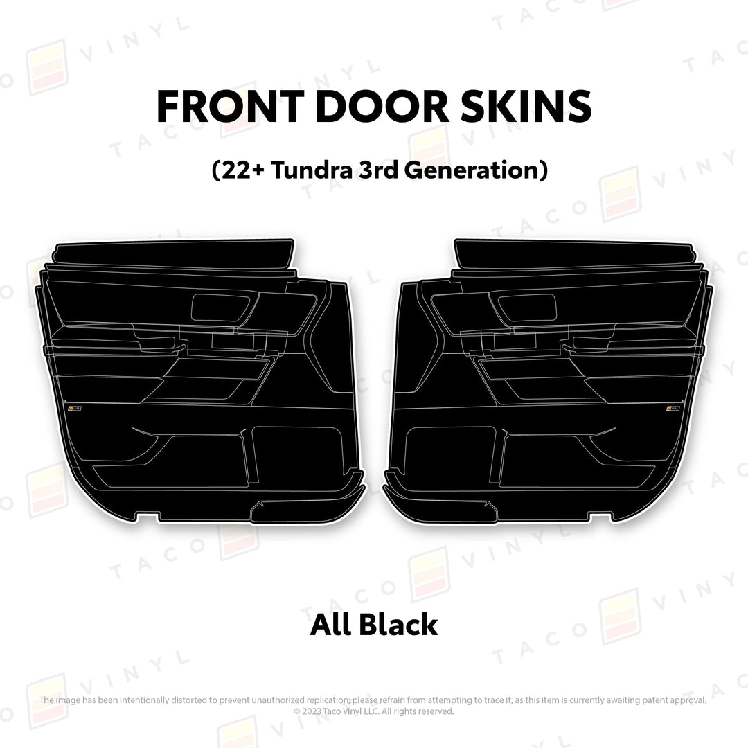 2022+ Tundra Door Skins
