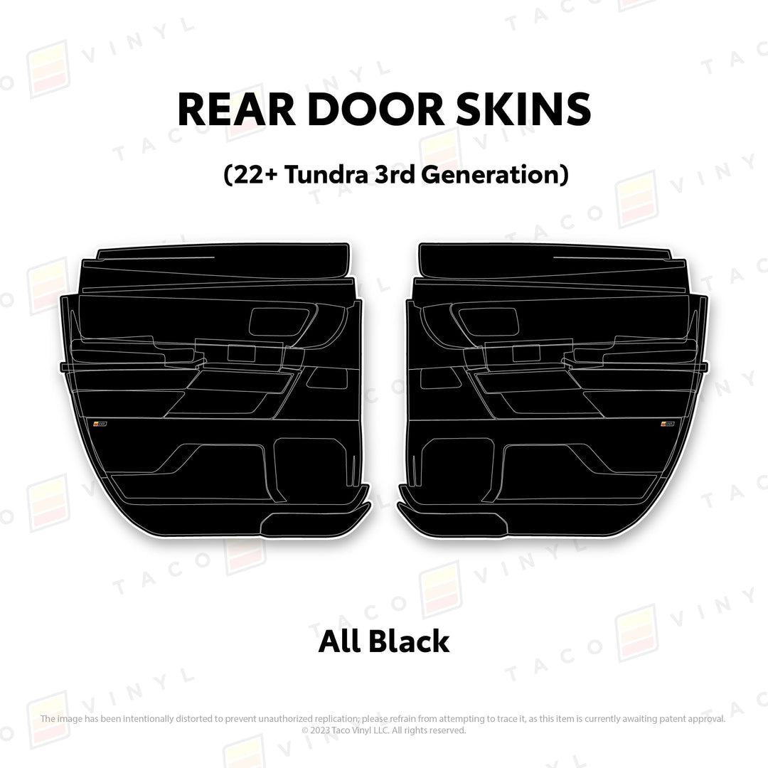 2022+ Tundra Door Skins
