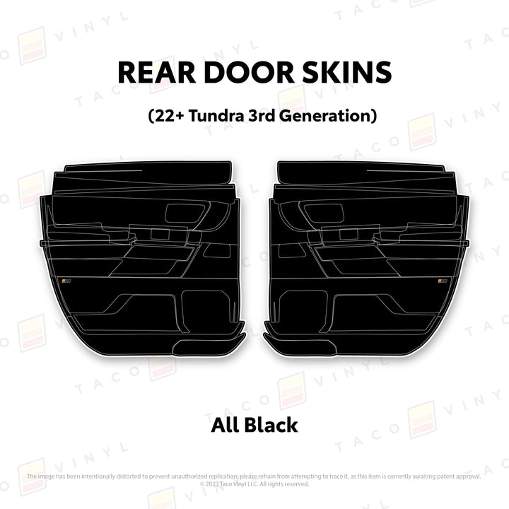 2022+ Tundra Door Skins