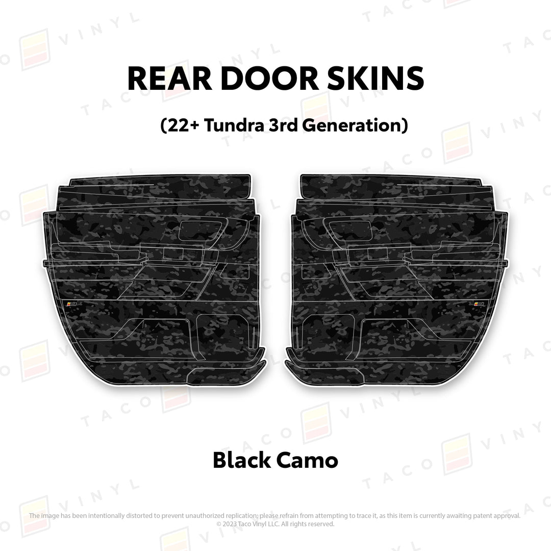 2022+ Tundra Door Skins