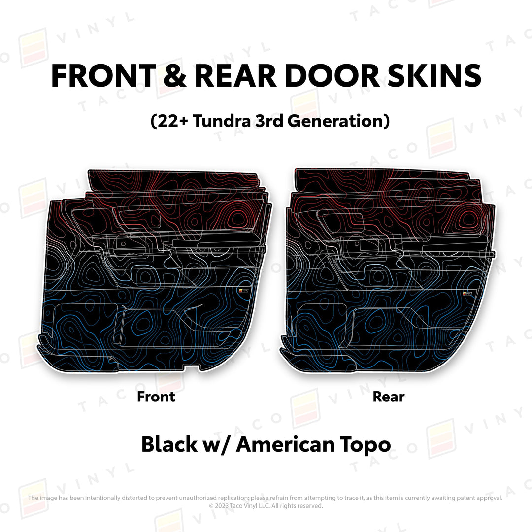 2022+ Tundra Door Skins