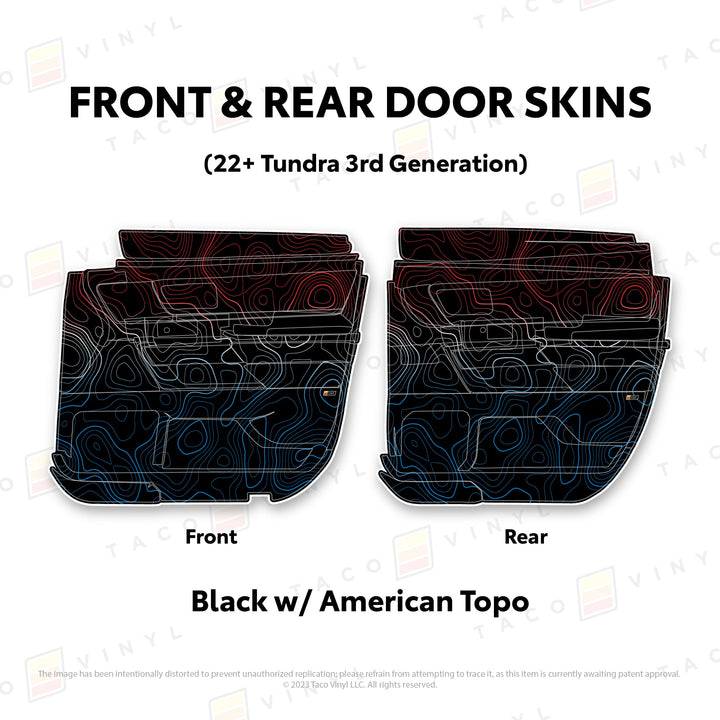 2022+ Tundra Door Skins