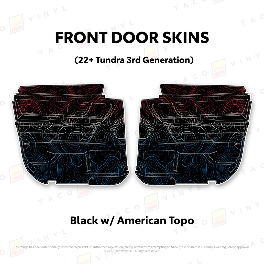 2022+ Tundra Door Skins