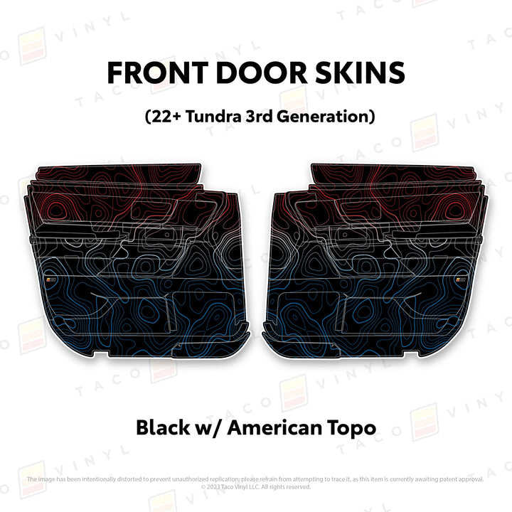 2022+ Tundra Door Skins