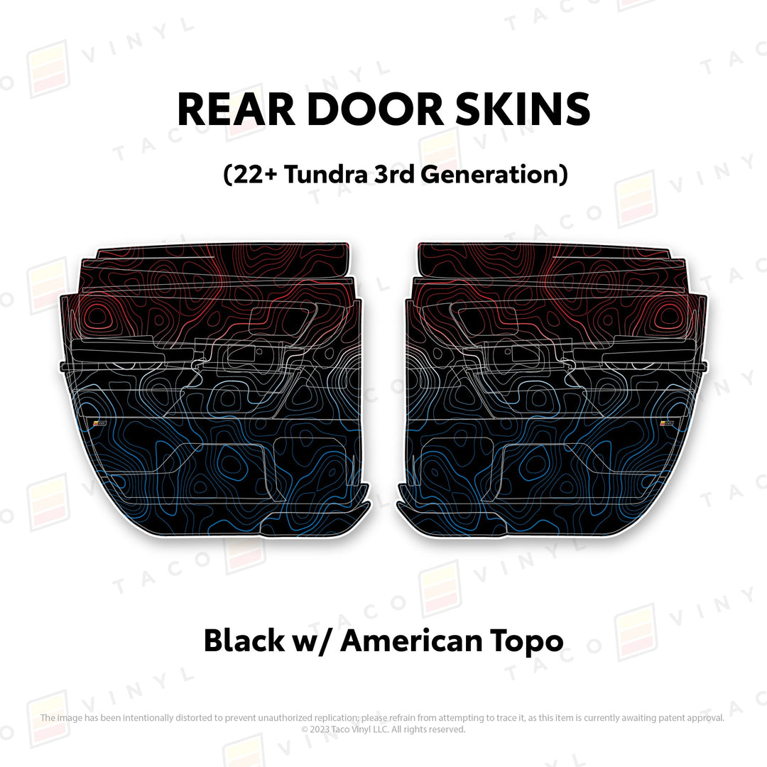 2022+ Tundra Door Skins