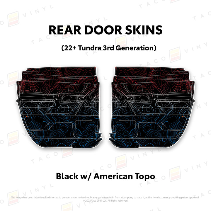 2022+ Tundra Door Skins
