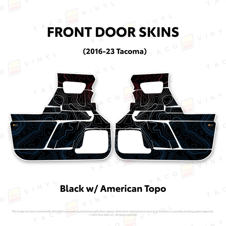 2016-23 Tacoma Door Skins