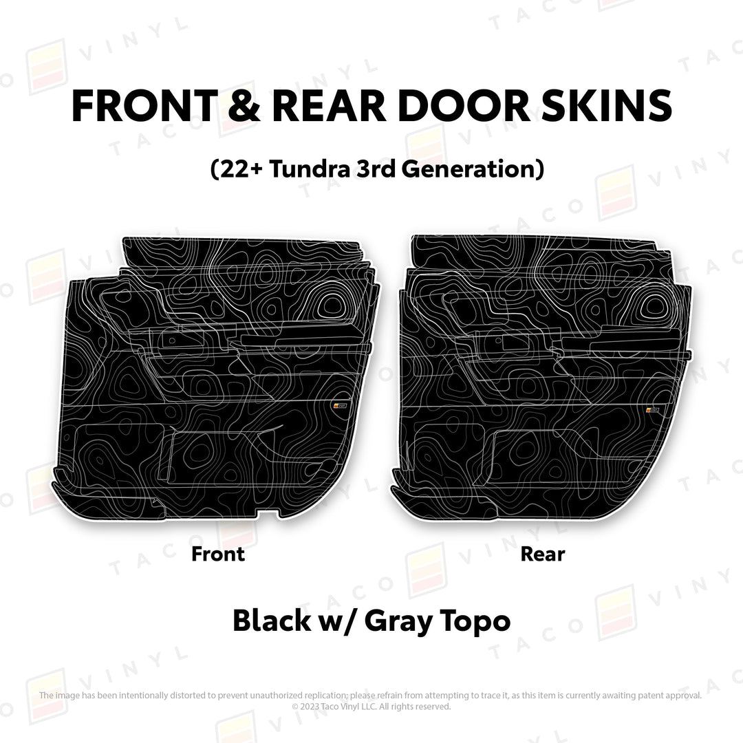 2022+ Tundra Door Skins