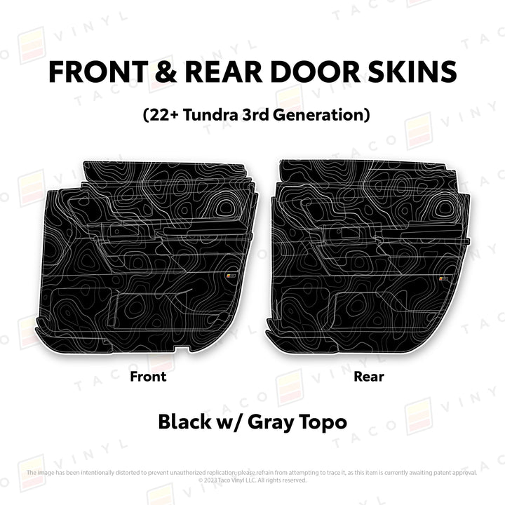 2022+ Tundra Door Skins