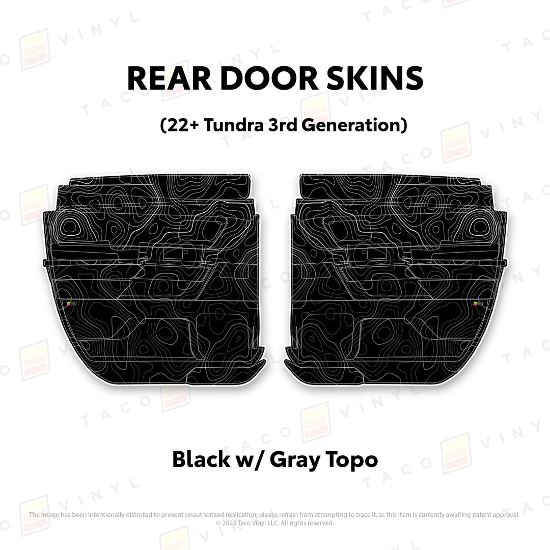 2022+ Tundra Door Skins