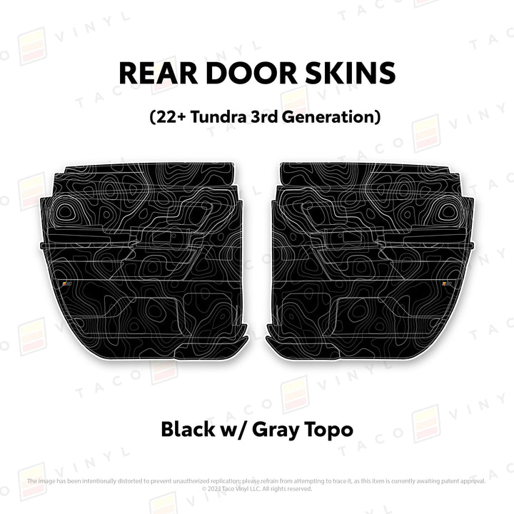 2022+ Tundra Door Skins