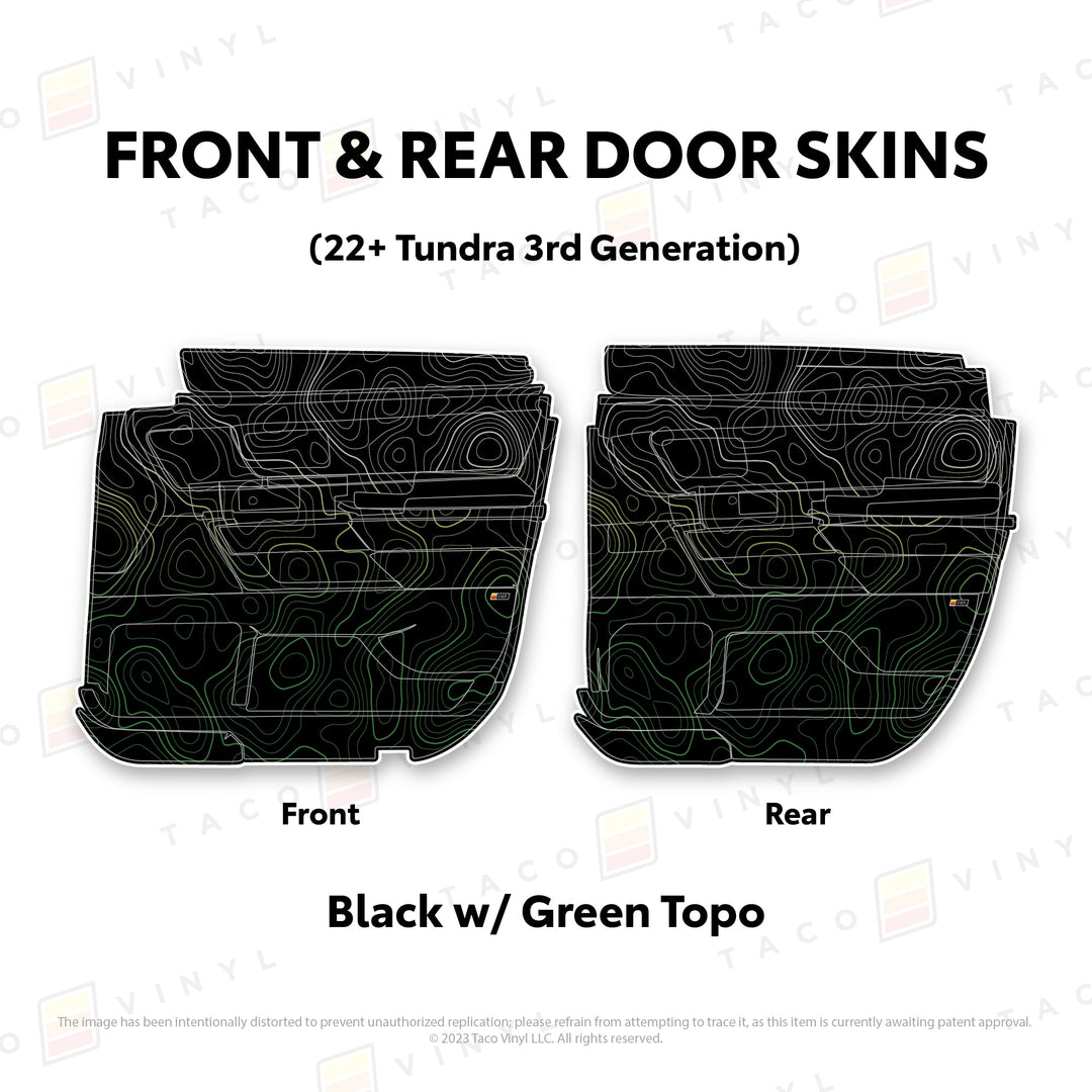 2022+ Tundra Door Skins