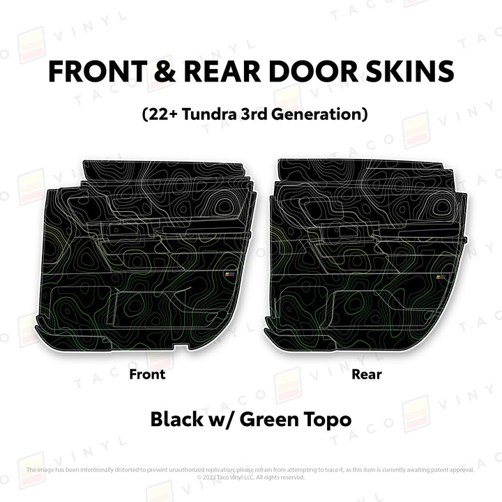 2022+ Tundra Door Skins