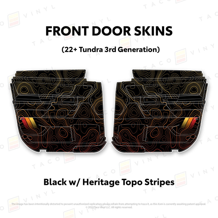 2022+ Tundra Door Skins