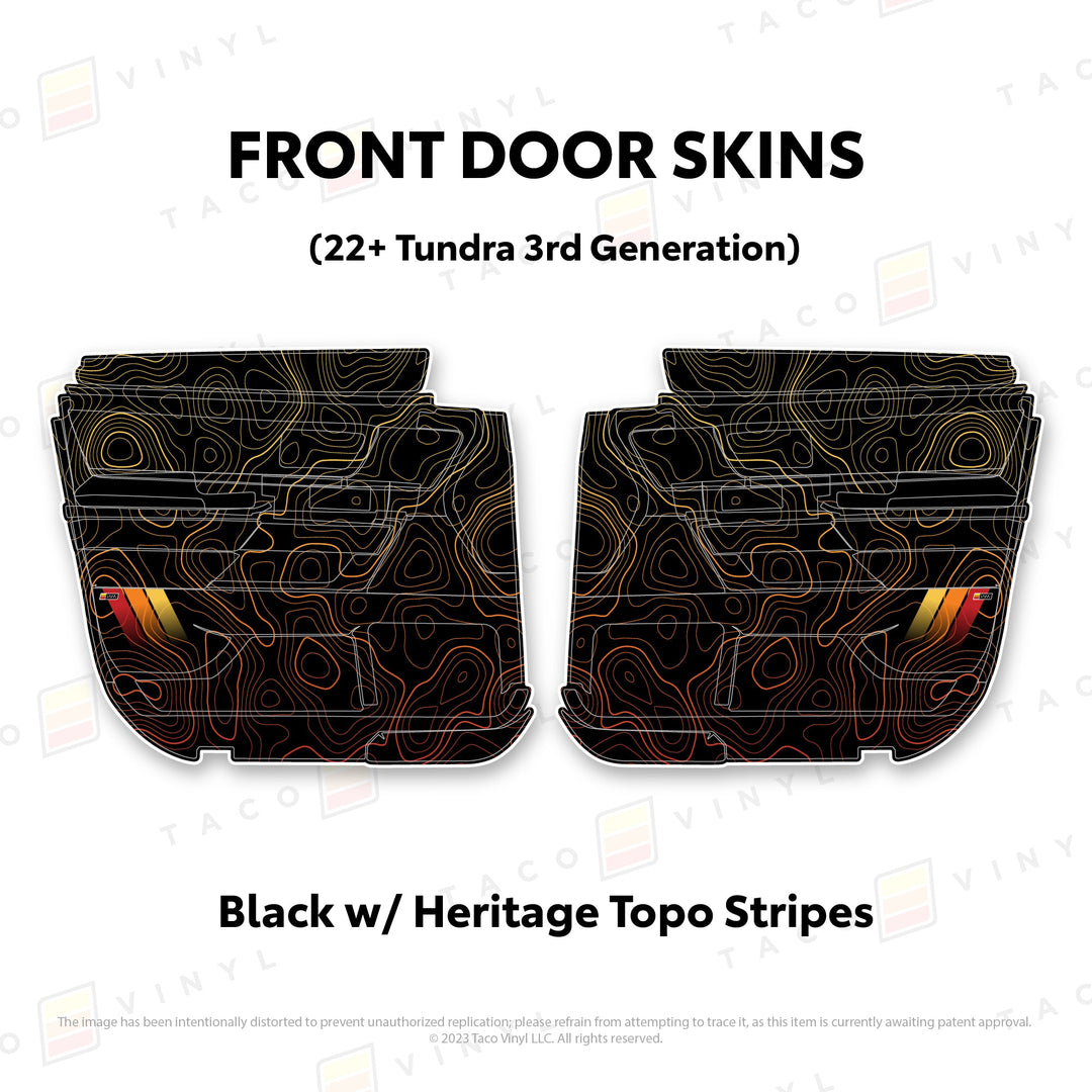 2022+ Tundra Door Skins