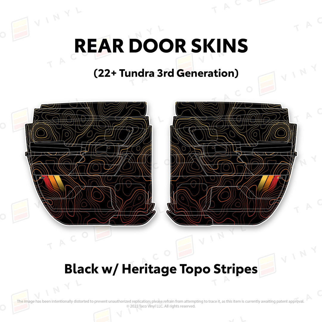 2022+ Tundra Door Skins