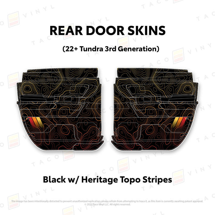 2022+ Tundra Door Skins