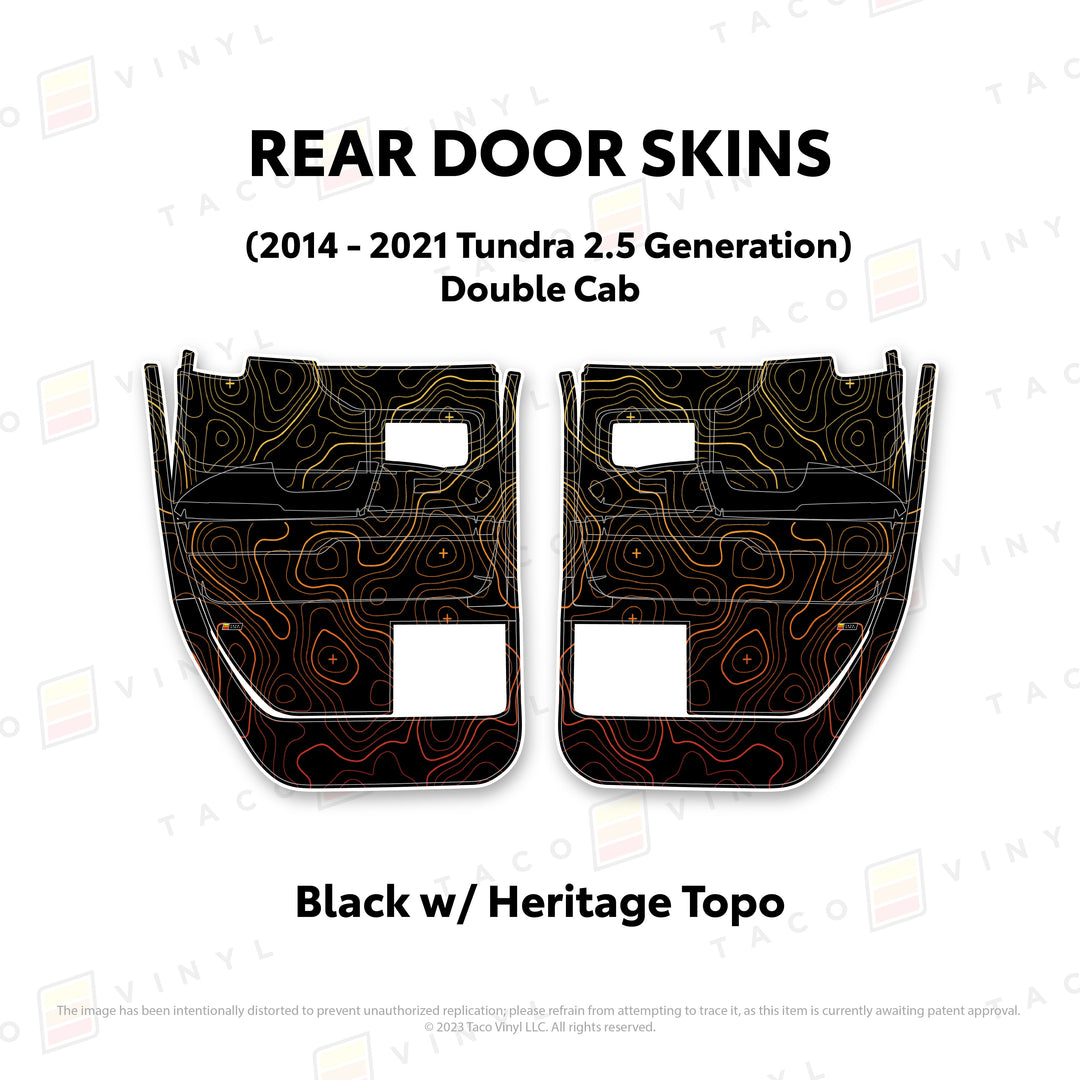 2014-21 Tundra Door Skins