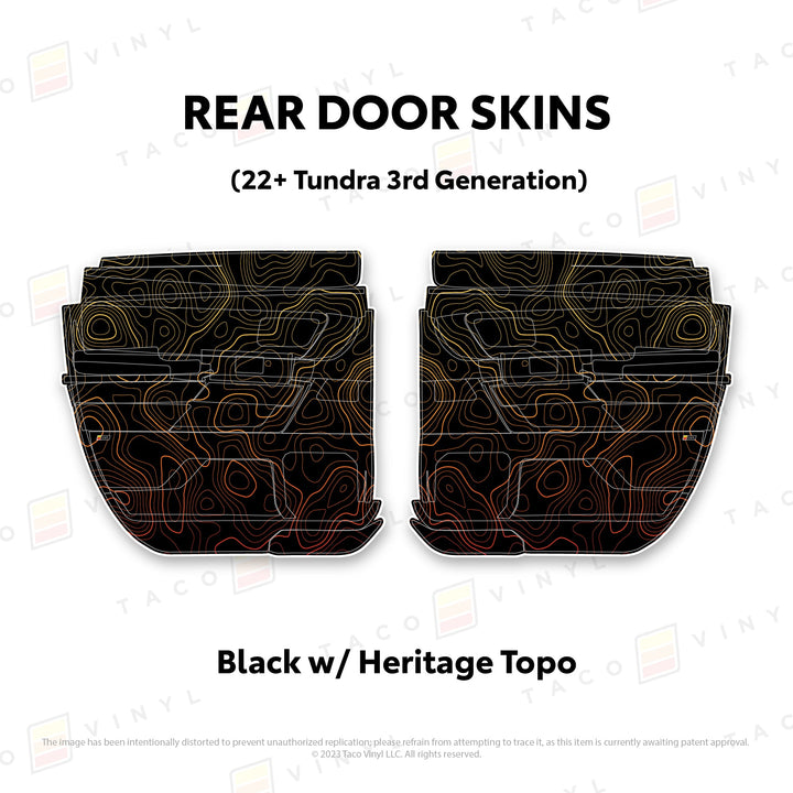 2022+ Tundra Door Skins