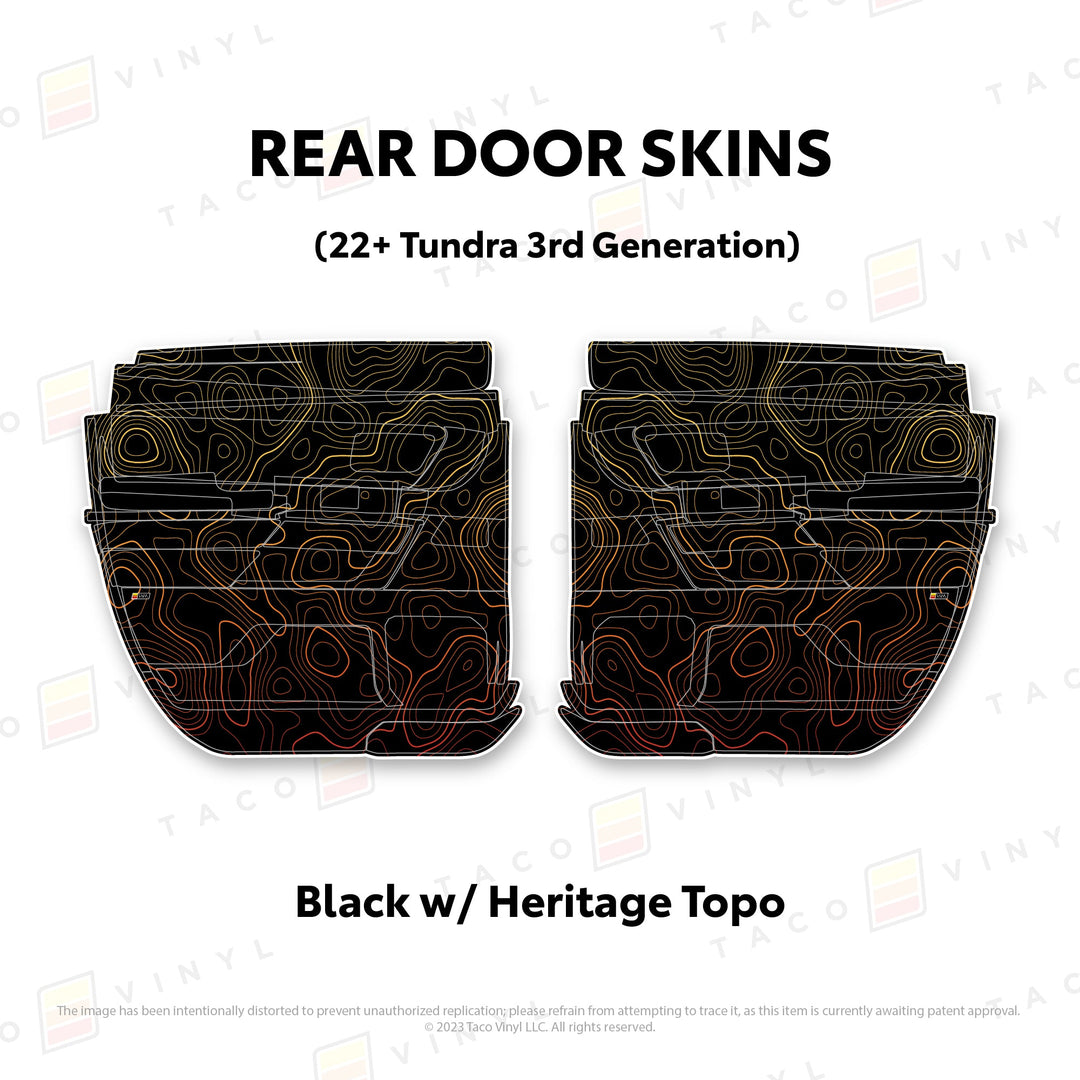 2022+ Tundra Door Skins