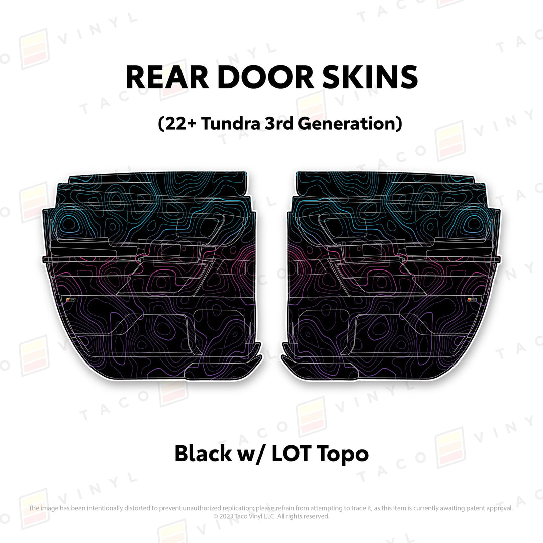 2022+ Tundra Door Skins