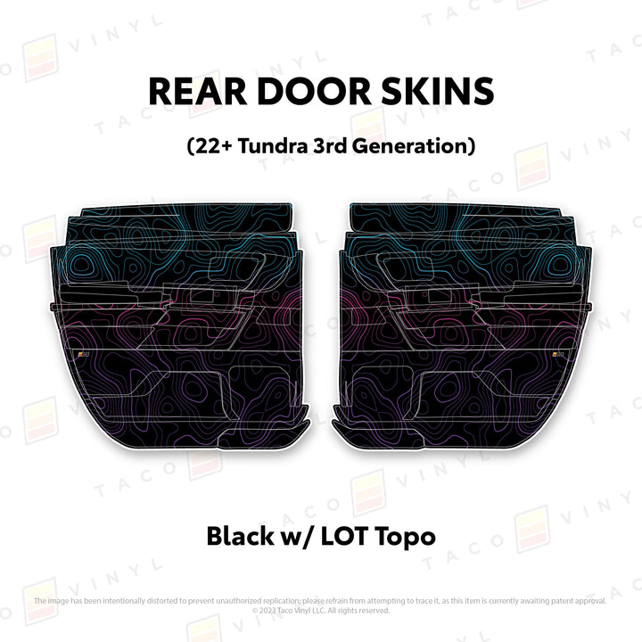 2022+ Tundra Door Skins