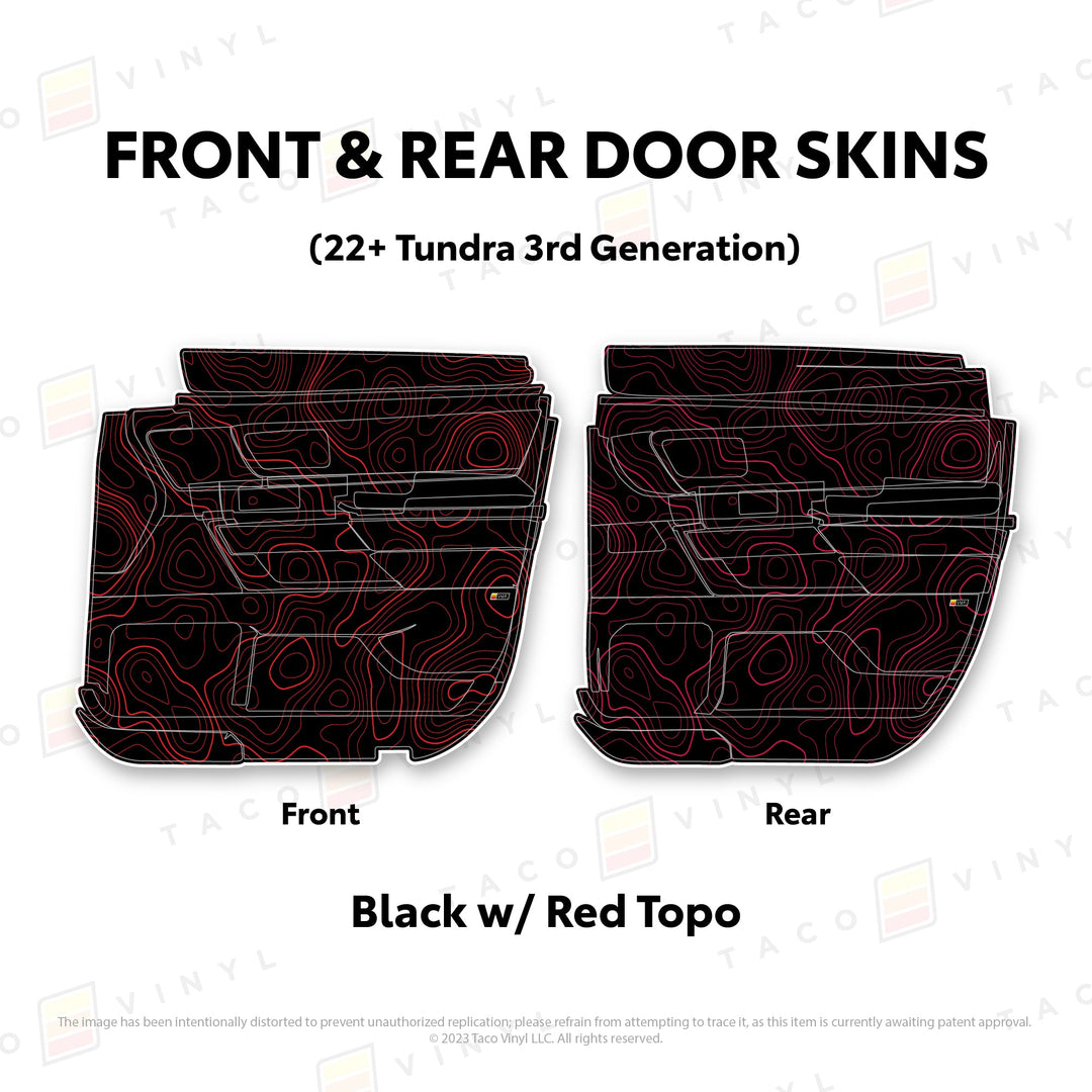2022+ Tundra Door Skins