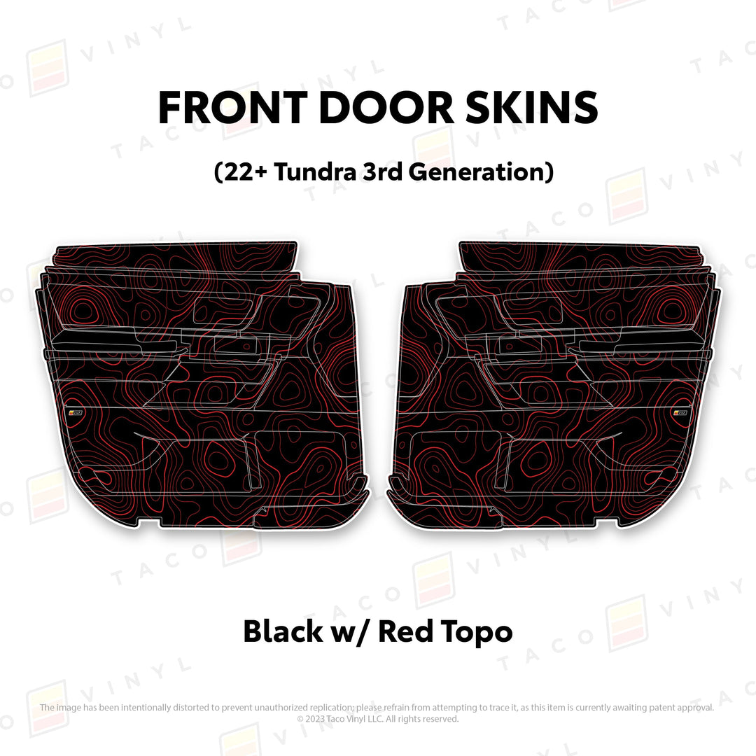 2022+ Tundra Door Skins