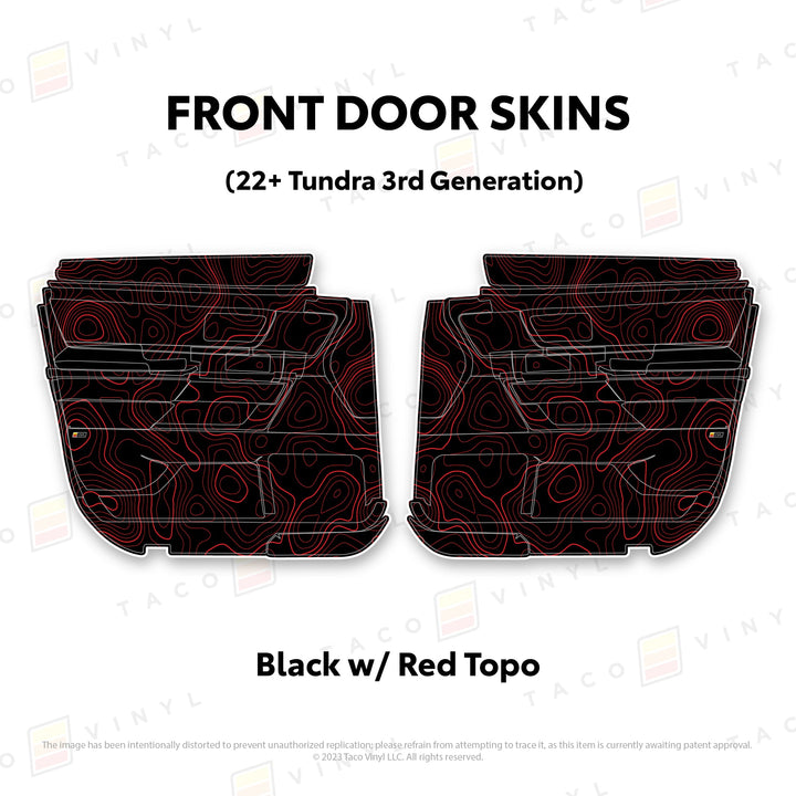 2022+ Tundra Door Skins