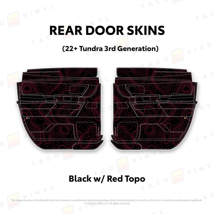 2022+ Tundra Door Skins