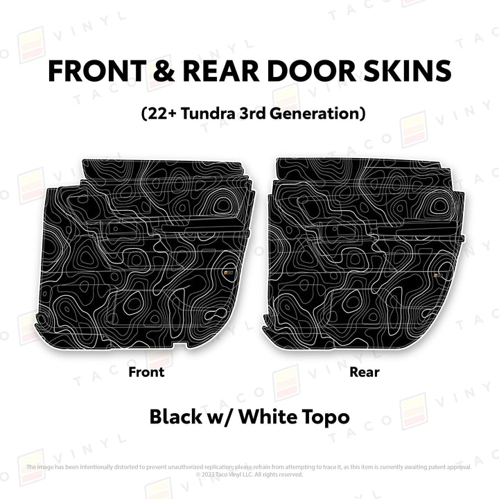 2022+ Tundra Door Skins