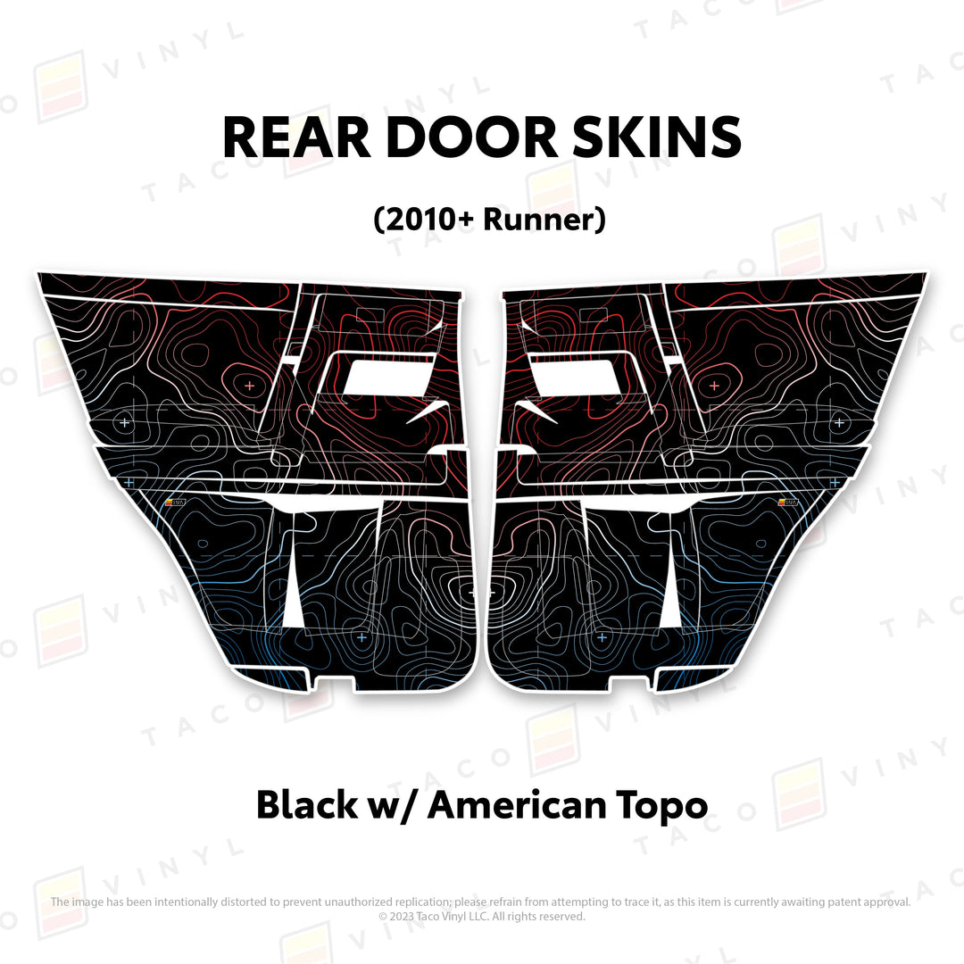 2010-24 4Runner Door Skins