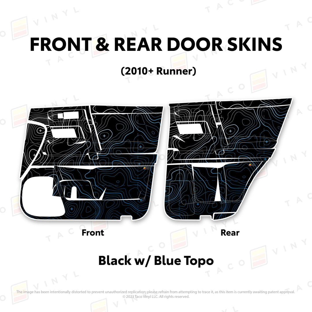 2010-24 4Runner Door Skins