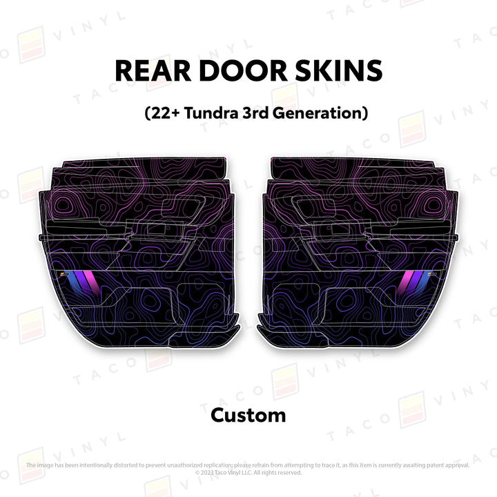 2022+ Tundra Door Skins