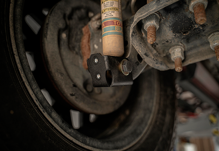 Rear Shock Skid Plate For 2005-2023 Toyota Tacoma