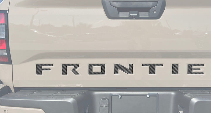 Tailgate Letter Inserts Fits 2022-2025 Nissan Frontier