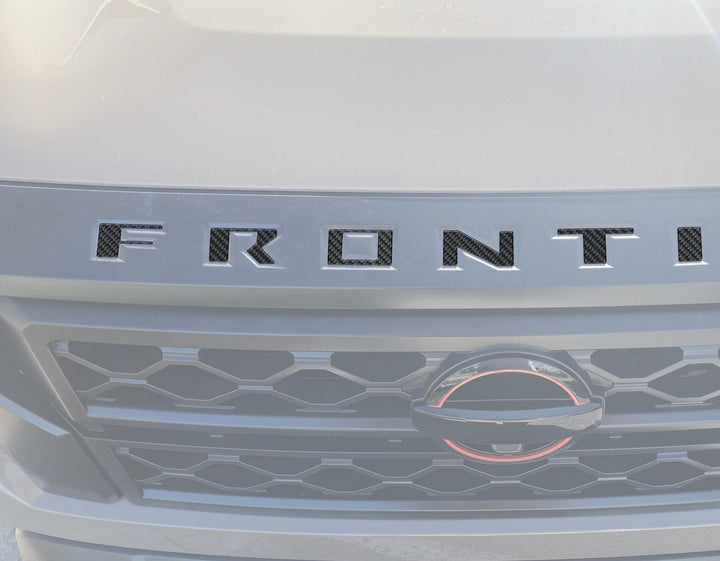Grille Letter Inserts Fits 2022-2025 Nissan Frontier