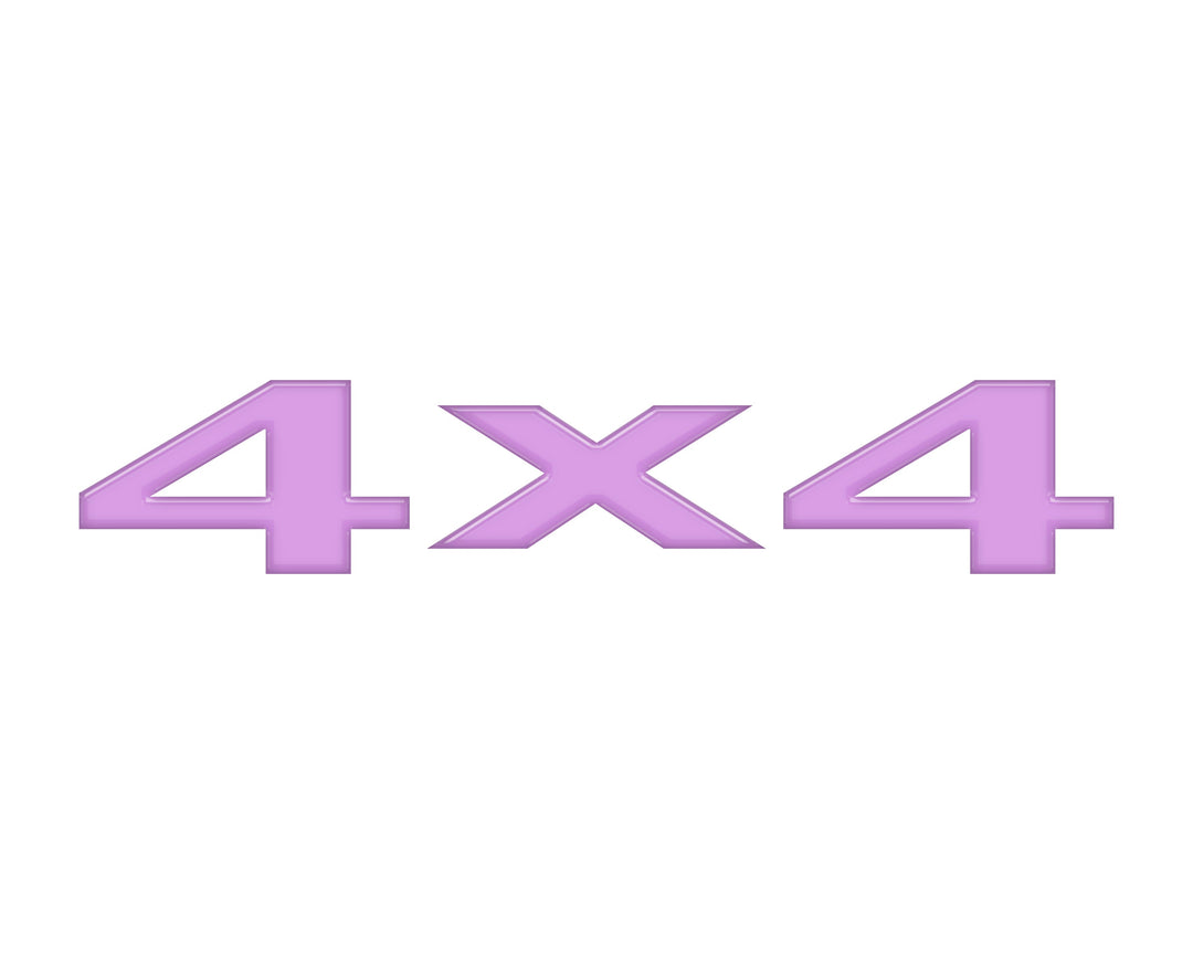 4X4 Emblem
