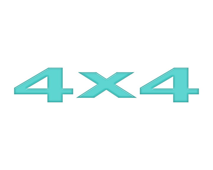 4X4 Emblem