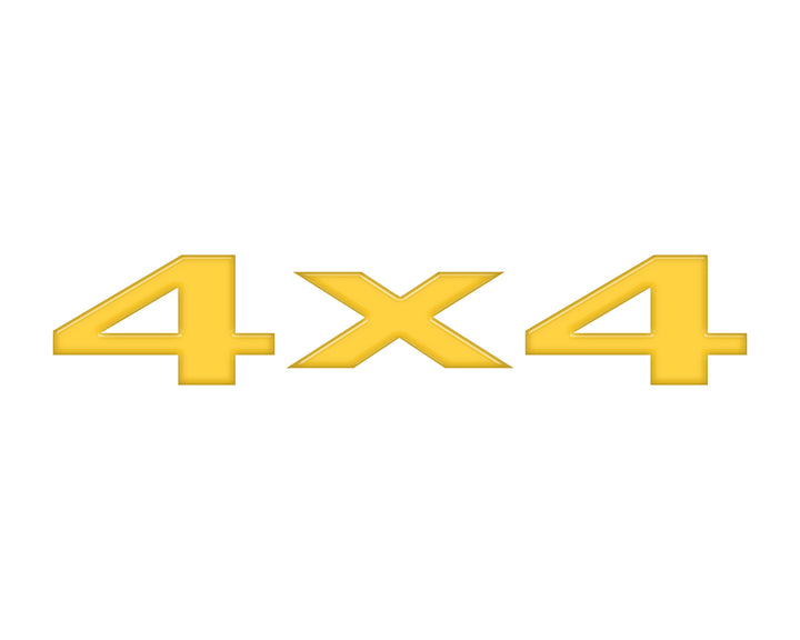 4X4 Emblem