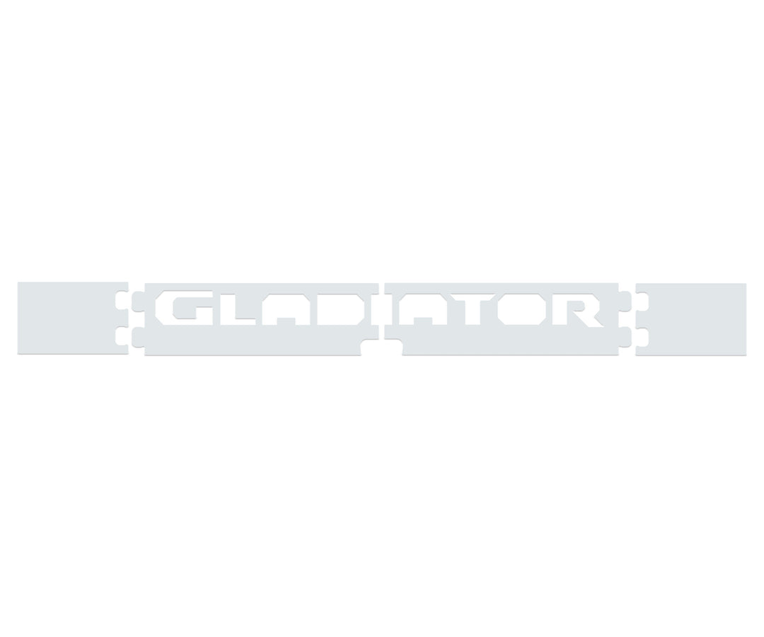 Tailgate Letter Replacement Overlays Fits 2020-2025 Jeep Gladiator