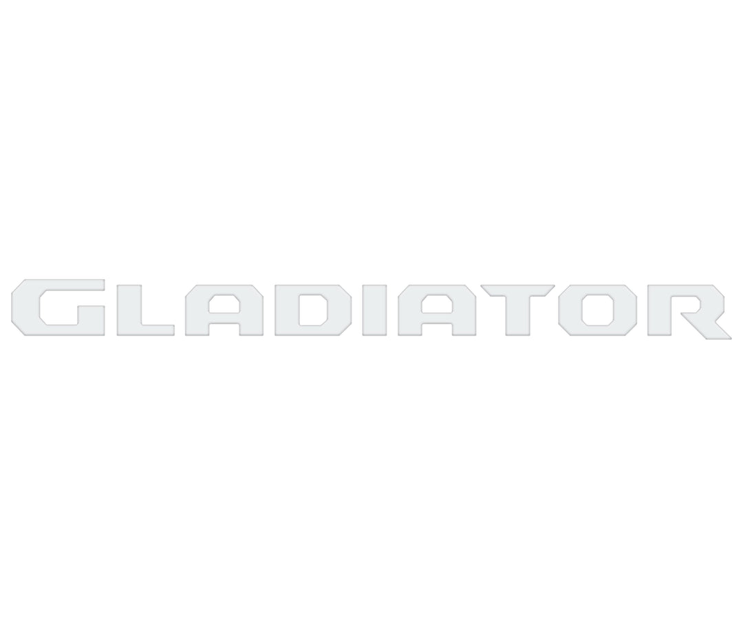 Tailgate Letter Replacement Overlays Fits 2020-2025 Jeep Gladiator