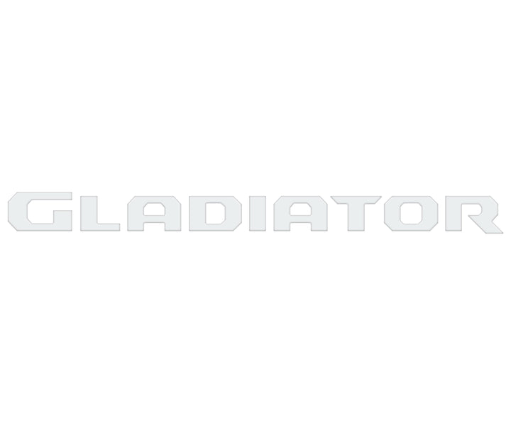 Tailgate Letter Replacement Overlays Fits 2020-2025 Jeep Gladiator