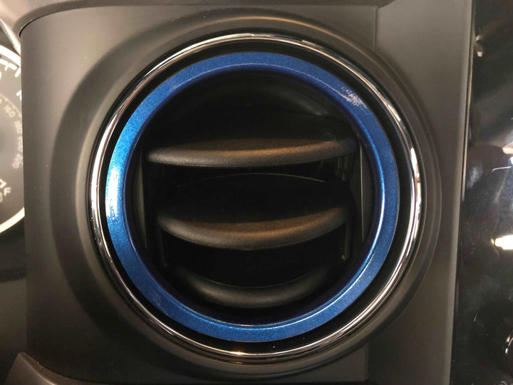 Premium Cast Vinyl Decals for 2016-2023 Tacoma Inner AC Vent Rings x4