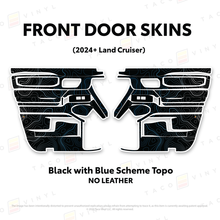 2025+ Land Cruiser 250 Door Skins