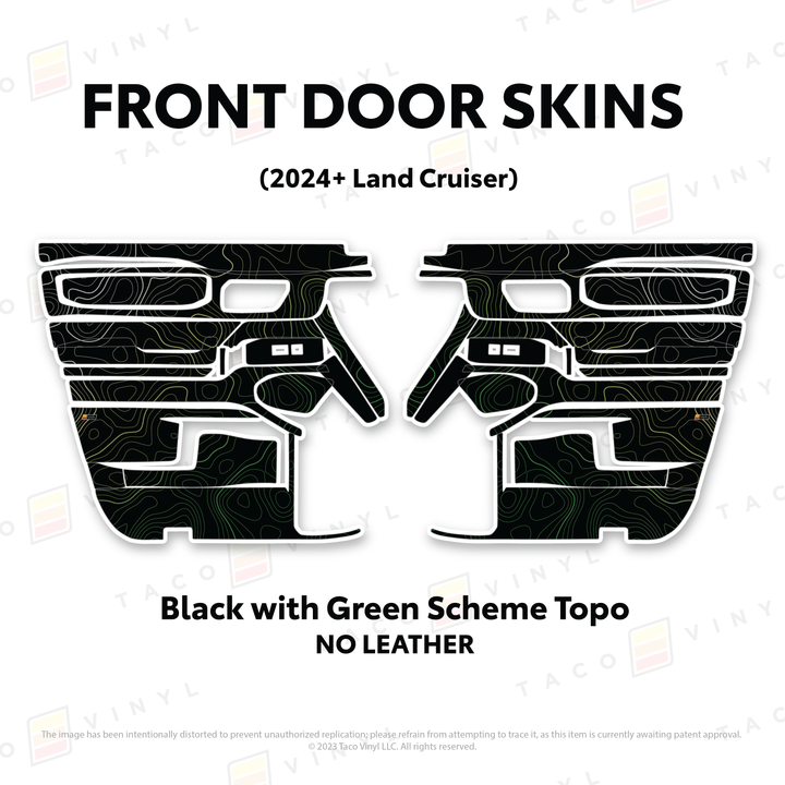 2025+ Land Cruiser 250 Door Skins
