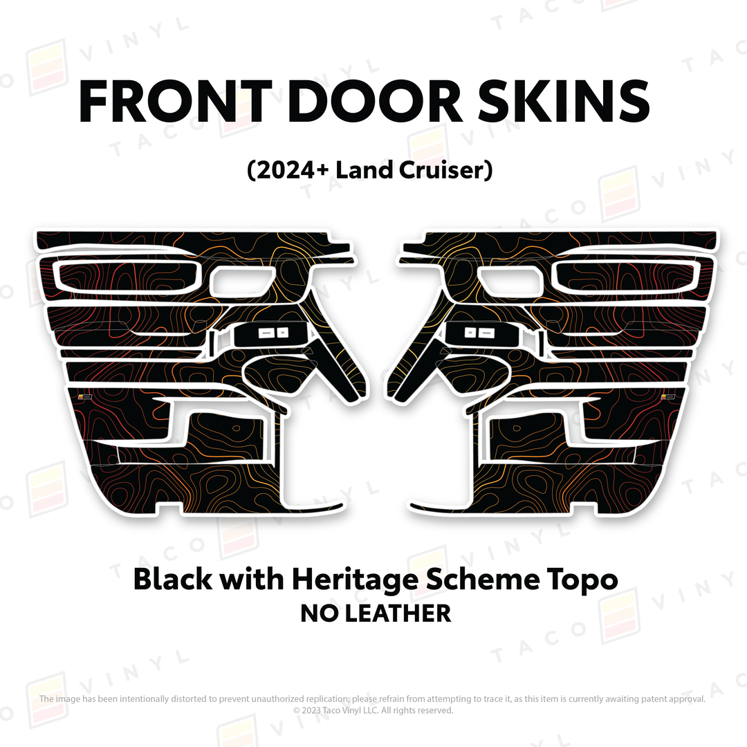 2025+ Land Cruiser 250 Door Skins